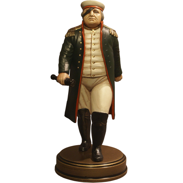Statuette made of solid alder "Mikhail Kutuzov" from the collection "History of the Russian State"